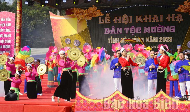 Hòa Bình: Lưu giữ giá trị văn hóa dân tộc Mường - Ảnh 1.