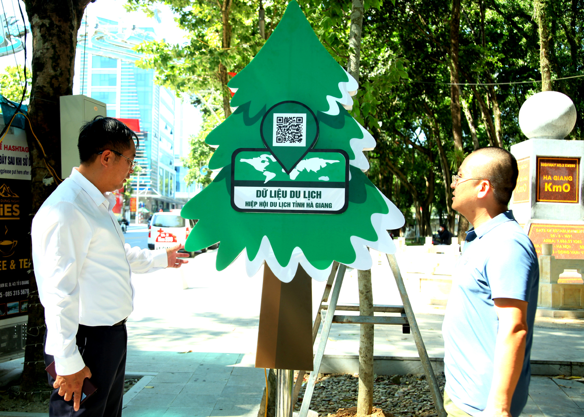 Hà Giang: Triển khai các điểm quét mã QR Code quảng bá du lịch - Ảnh 1.