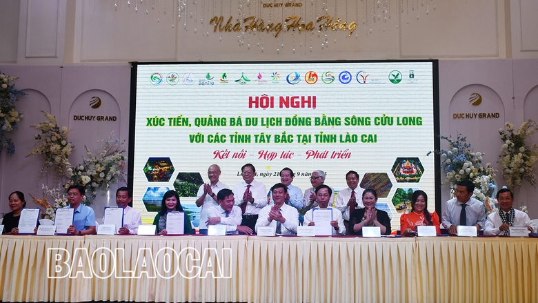 Xúc tiến, quảng bá du lịch đồng bằng sông Cửu Long với các tỉnh Tây Bắc tại Lào Cai - Ảnh 10.