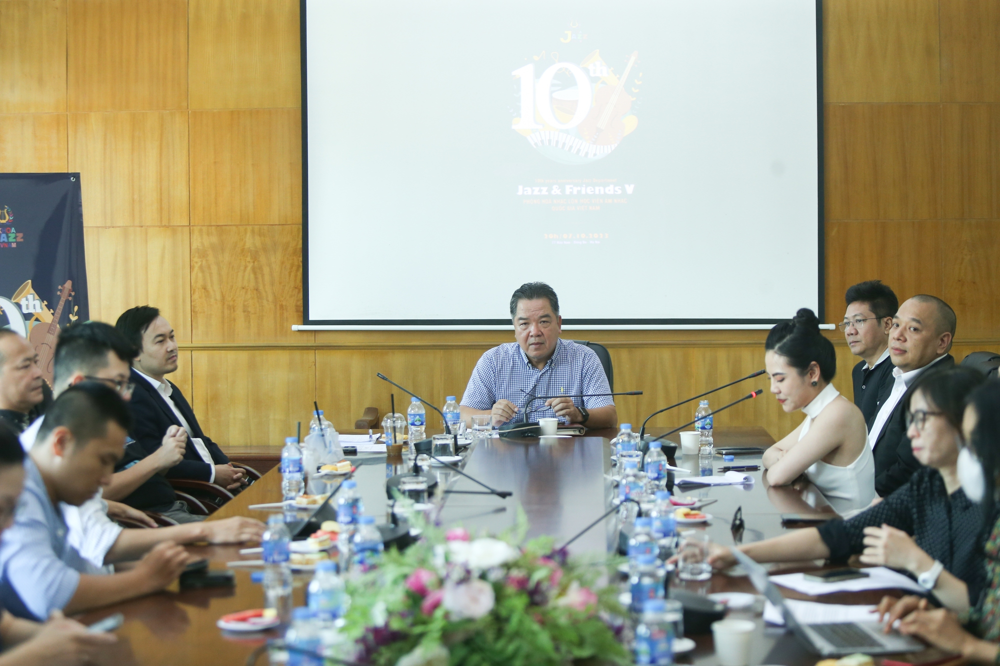 Học viện Âm nhạc Quốc gia Việt Nam: Hòa nhạc Jazz &friends kỷ niệm 10 năm thành lập Khoa Jazz - Ảnh 1.
