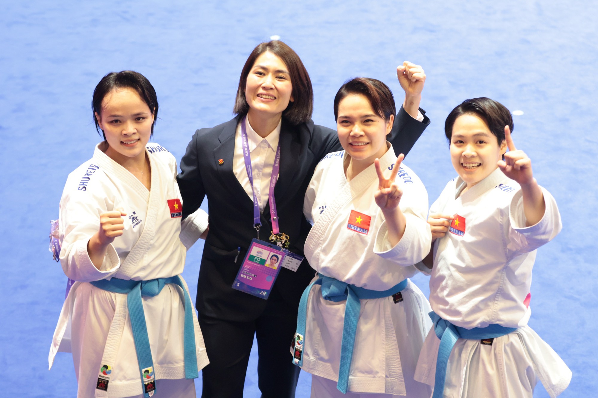 VĐV Nguyễn Ngọc Trâm: Chúng tôi rất hạnh phúc khi đóng góp vào thành tích chung của Đoàn Thể thao Việt Namm - Ảnh 1.
