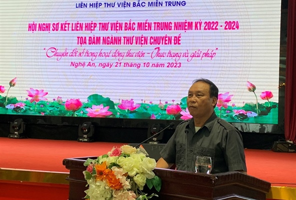 Thư viện các tỉnh Bắc miền Trung bàn giải pháp chuyển đổi số - Ảnh 4.