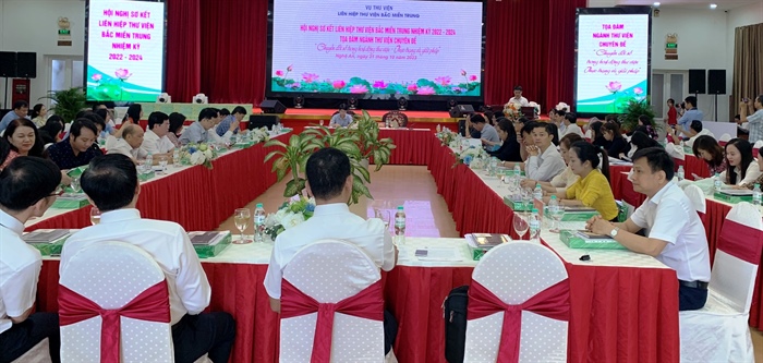 Thư viện các tỉnh Bắc miền Trung bàn giải pháp chuyển đổi số - Ảnh 1.