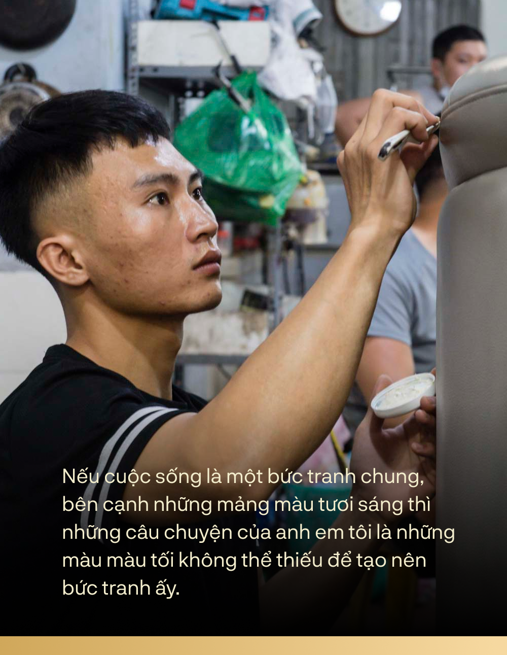 Hành trình viết lại cuộc đời mình và những người cùng cảnh ngộ bằng niềm đam mê đồ da của chàng trai 9x - Ảnh 4.