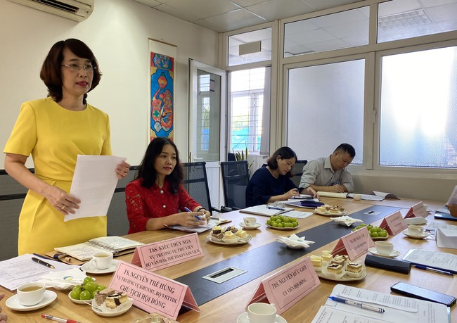 Họp Hội đồng thẩm định nghiệm thu Đề án "Xây dựng mô hình thư viện cơ sở phục vụ nhân dân vùng trung du và miền núi Bắc Bộ giai đoạn 2025 - 2030, tầm nhìn đến năm 2045" - Ảnh 2.