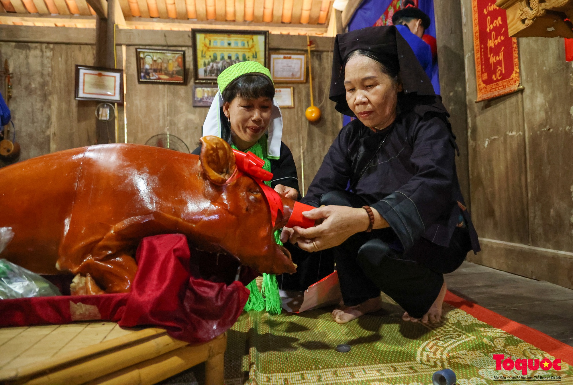 Đặc sắc nghi thức cưới hỏi người Nùng ở Lạng Sơn - Ảnh 4.