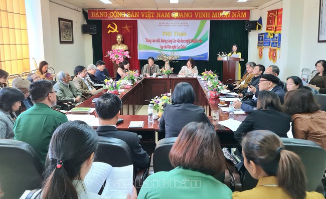 Tổ chức Hội thảo “Nâng cao chất lượng sáng tác trẻ” - Ảnh 1.