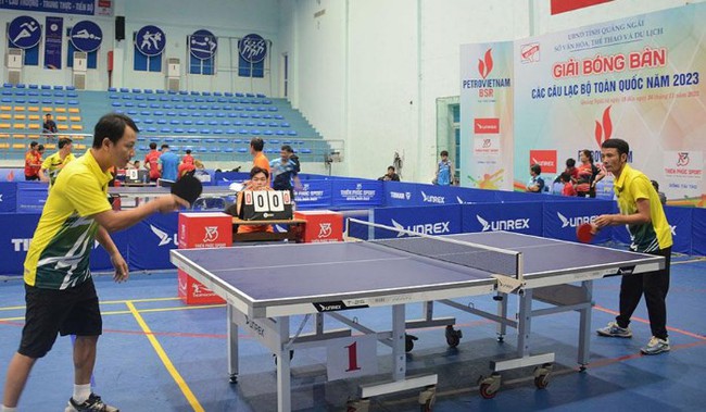 Giải bóng bàn các câu lạc bộ toàn quốc 2023 - Ảnh 1.