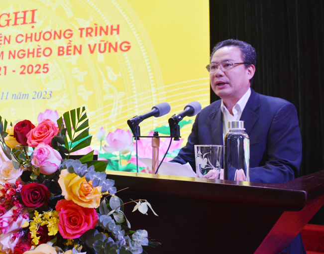 Phấn đấu đến cuối năm 2025 tỷ lệ hộ nghèo còn 0,9% - Ảnh 1.