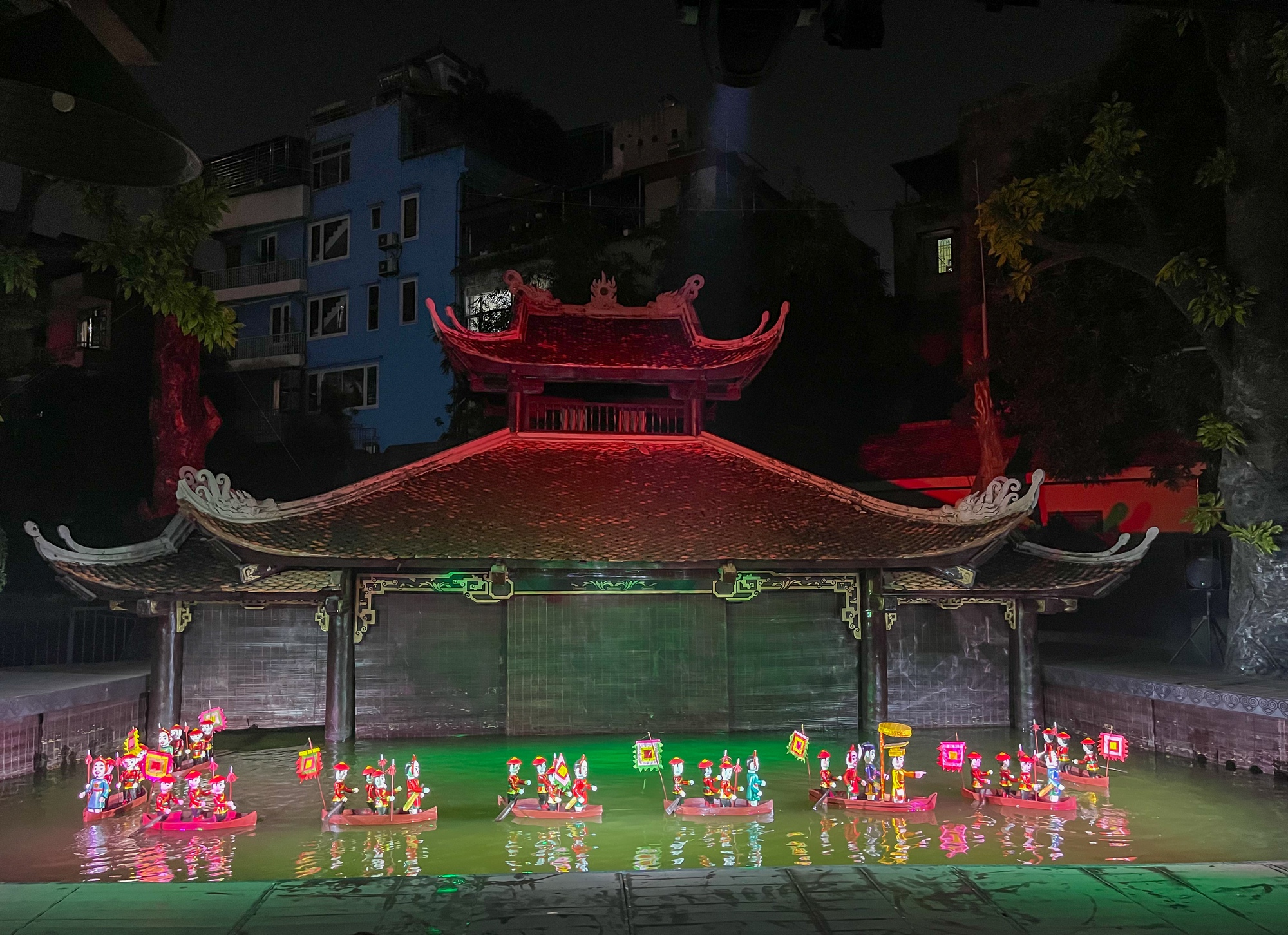 Kể chuyện Hoàng thành Thăng Long qua ngôn ngữ nghệ thuật múa rối nước - Ảnh 2.
