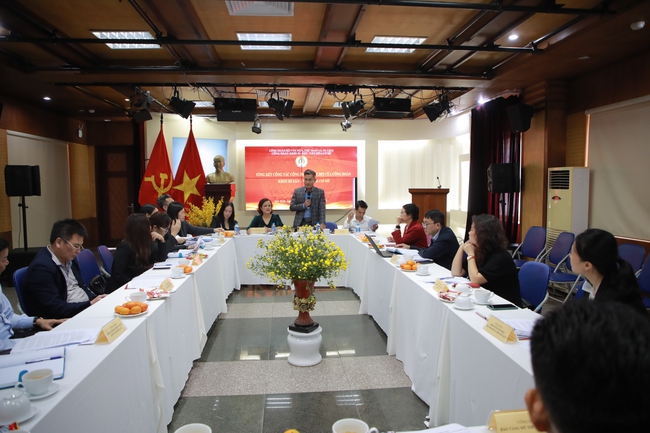 Hội nghị tổng kết hoạt động Công đoàn Khối Di sản, Văn hóa Cơ sở năm 2023 - Ảnh 1.