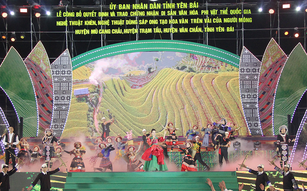 Yên Bái: Công bố Quyết định 2 Di sản văn hóa phi vật thể quốc gia của người Mông  - Ảnh 5.