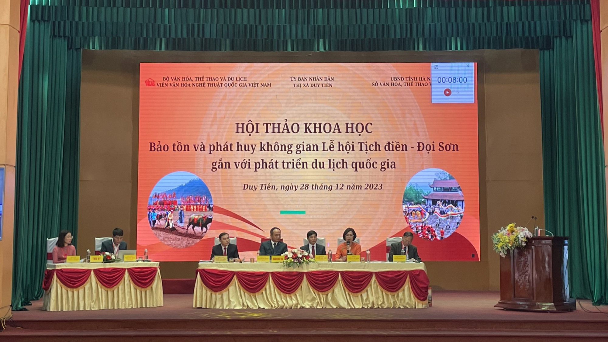 Bảo tồn và phát huy không gian Lễ hội Tịch điền- Đọi Sơn: Để di sản "sống" trong cộng đồng - Ảnh 1.