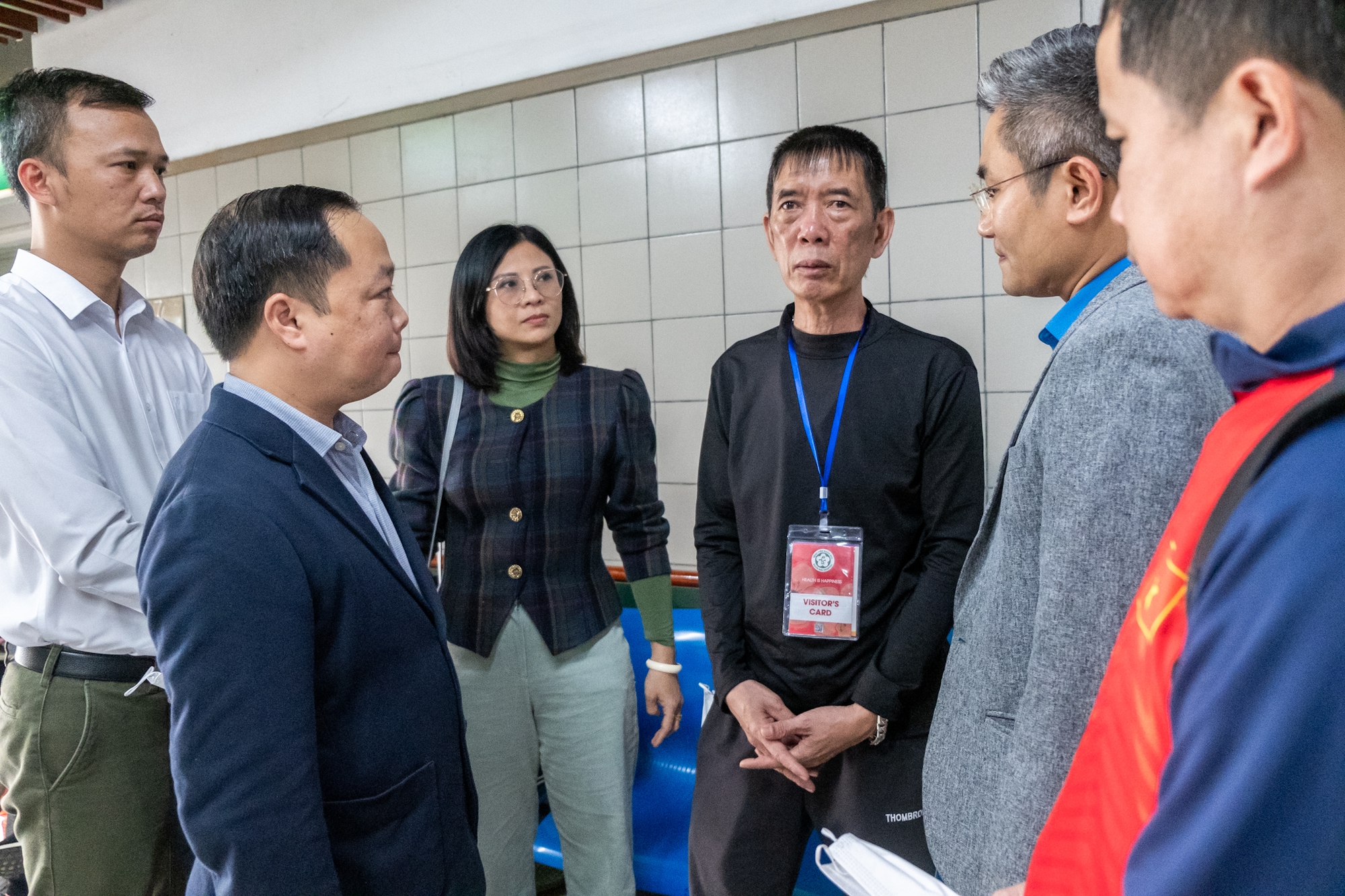 Công đoàn Bộ Văn hóa, Thể thao và Du lịch đến thăm và động viên gia đình vận động viên Nguyễn Minh Triết - Ảnh 1.