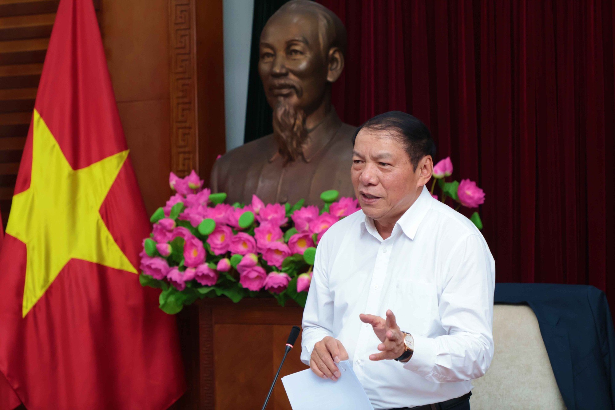 Bộ trưởng Nguyễn Văn Hùng: "Cần gấp rút hoàn thiện Dự thảo Chiến lược phát triển TDTT" - Ảnh 1.