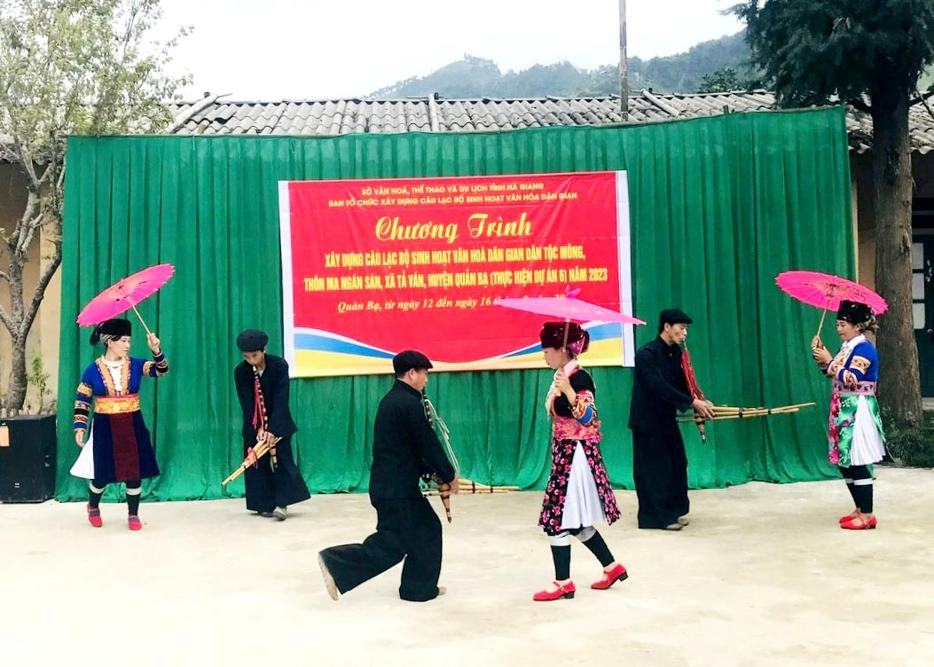 Hà Giang: Phát triển Câu lạc bộ Văn hóa dân gian tại thôn, bản - Ảnh 1.