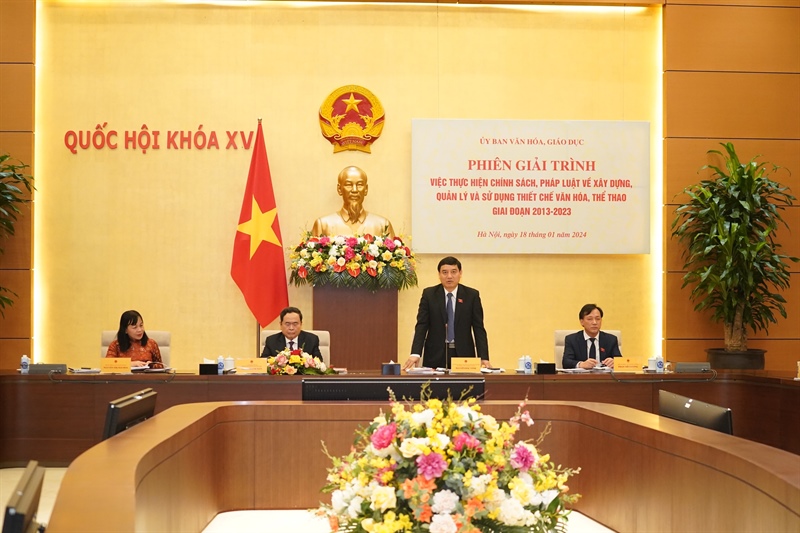 Tiếp tục hoàn thiện quy hoạch mạng lưới thiết chế văn hoá, thể thao theo hướng phù hợp với quy hoạch tổng thể quốc gia - Ảnh 5.