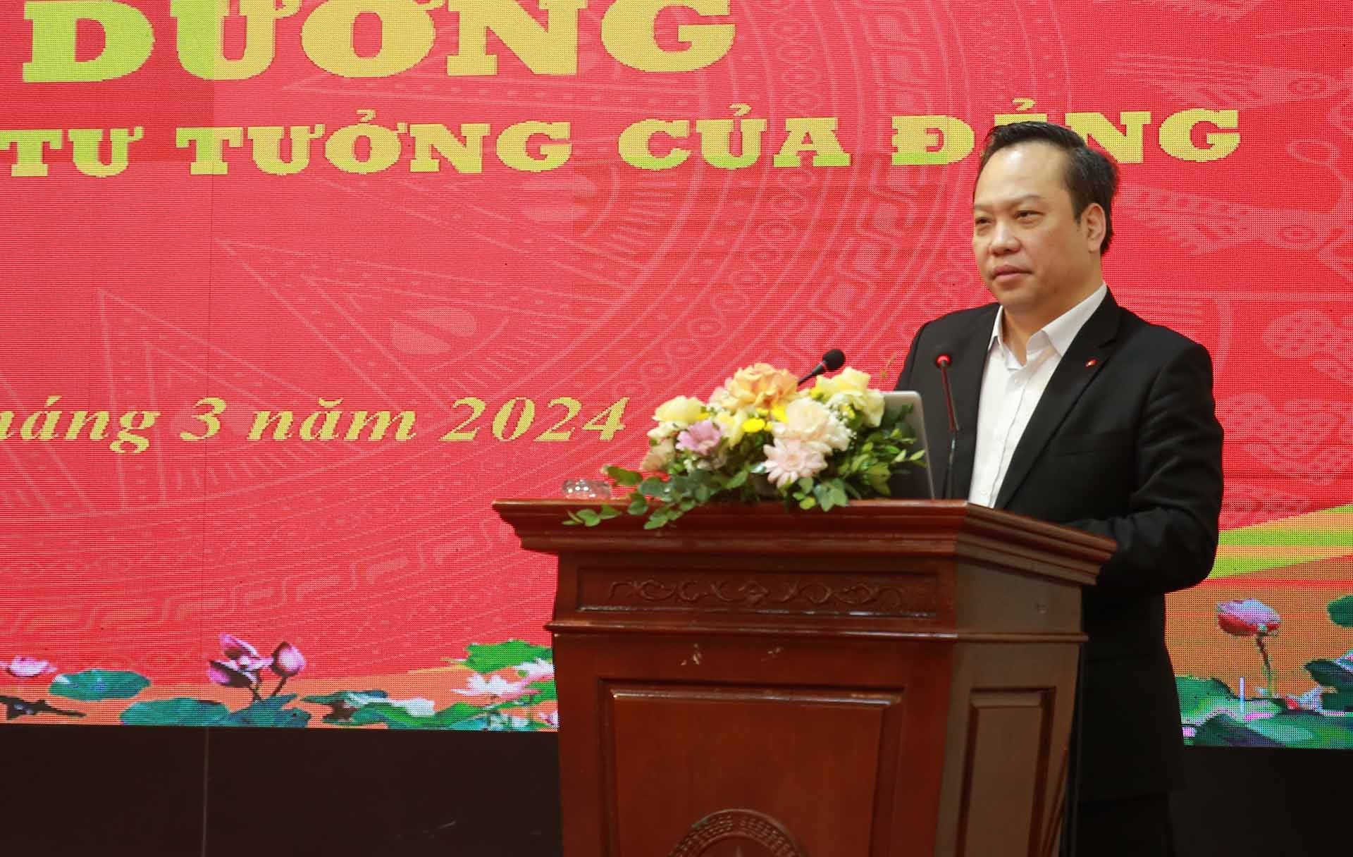 Đảng ủy Khối các cơ quan Trung ương tổ chức lớp bồi dưỡng nghiệp vụ công tác tư tưởng của Đảng - Ảnh 1.