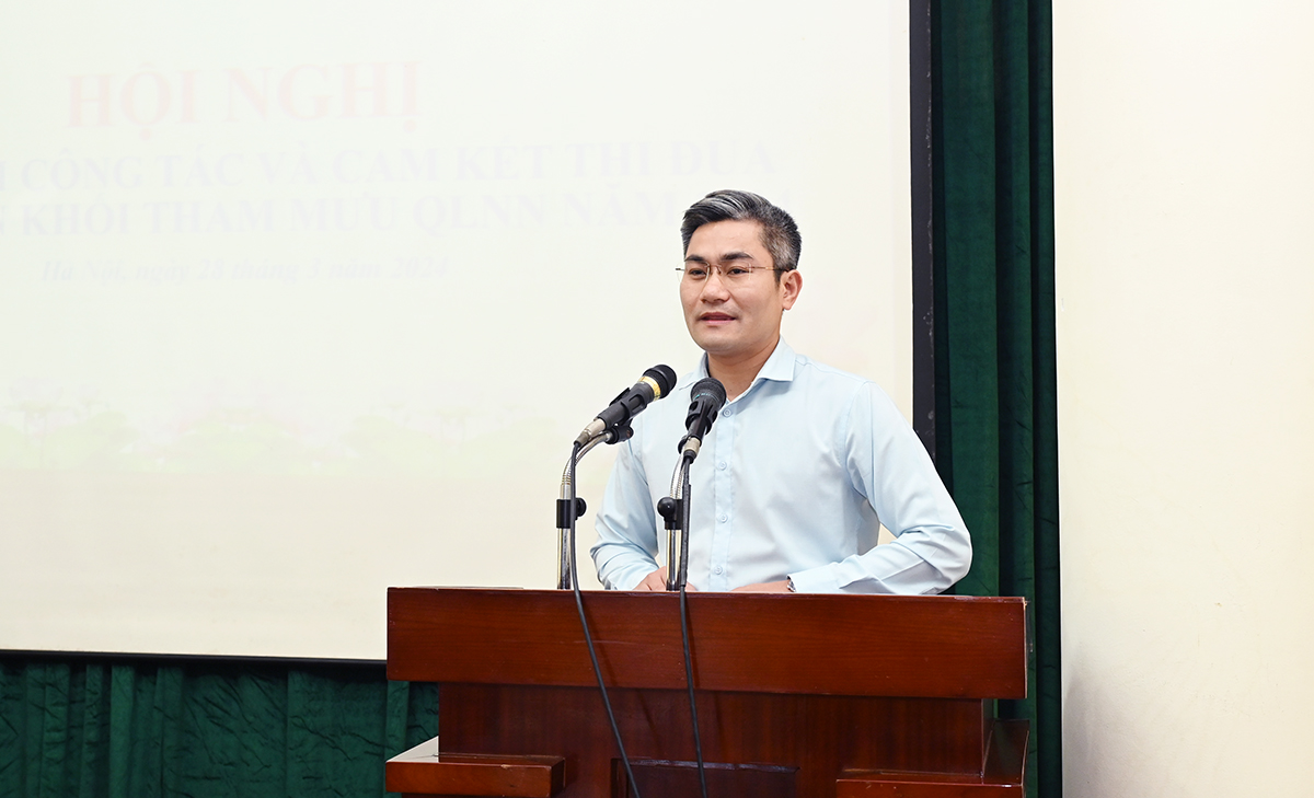 Hội nghị triển khai công tác và cam kết thi đua Công đoàn Khối Tham mưu quản lý Nhà nước Bộ VHTTDL năm 2024 - Ảnh 3.