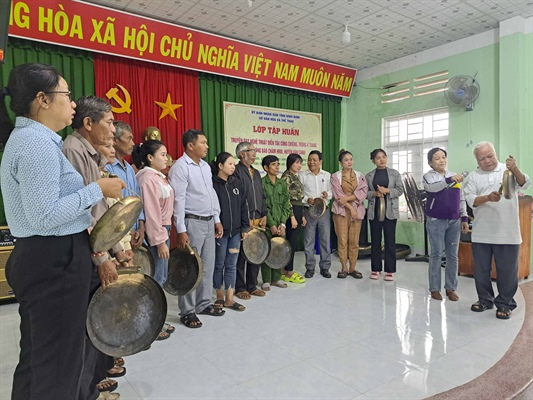 Bình Định: Tích cực bảo tồn, phát huy văn hóa các dân tộc thiểu số - Ảnh 1.