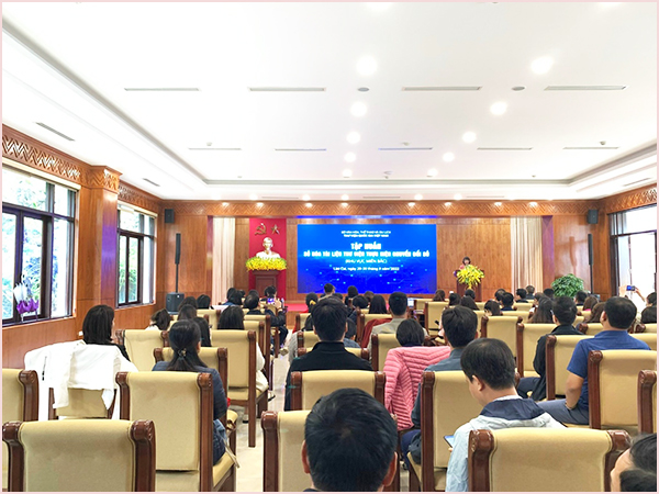 Tổ chức Tập huấn về chuyển đổi số cho ngành thư viện "Chuẩn hóa dữ liệu thư mục - yêu cầu và phương pháp" - Ảnh 1.