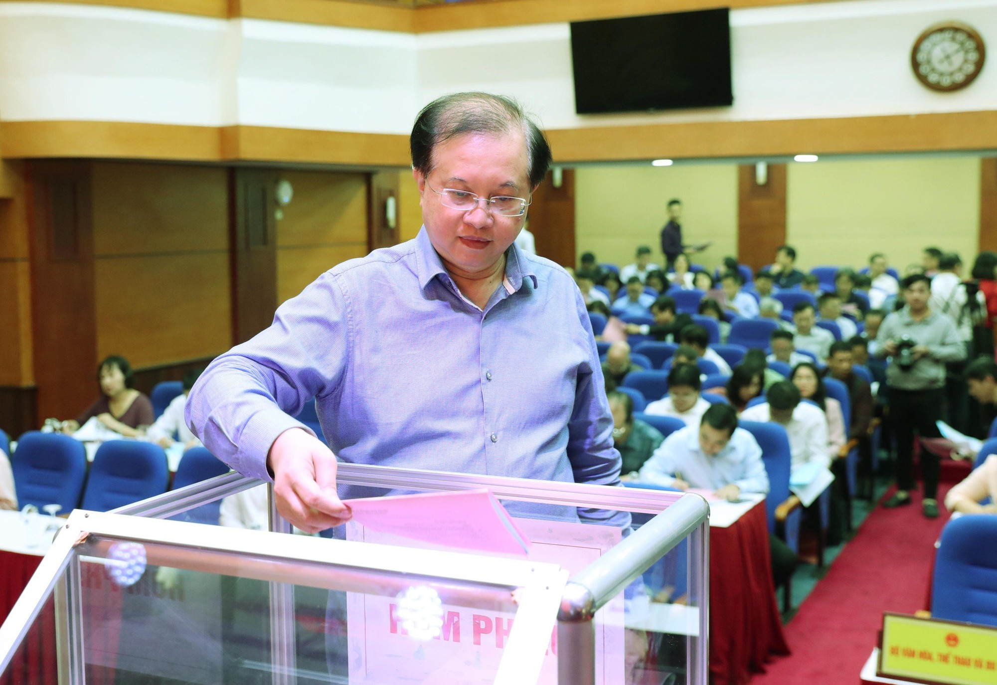Giới thiệu bổ sung Ban chấp hành, Ban Thường vụ và bổ sung nguồn quy hoạch Ban Chấp hành Đảng bộ Bộ VHTTDL - Ảnh 2.
