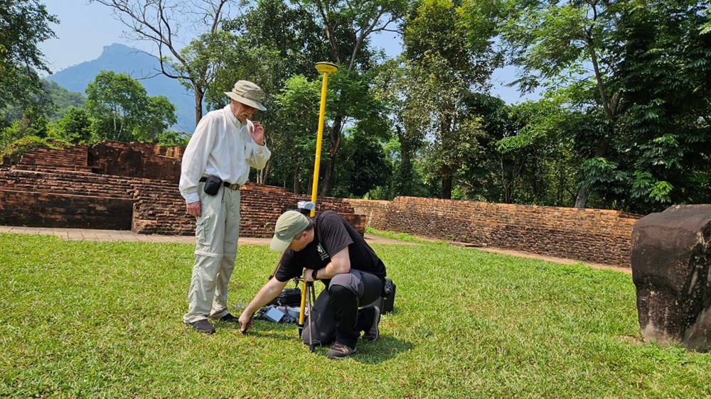 Đưa công nghệ LiDAR vào khảo sát khu đền tháp Mỹ Sơn - Ảnh 2.