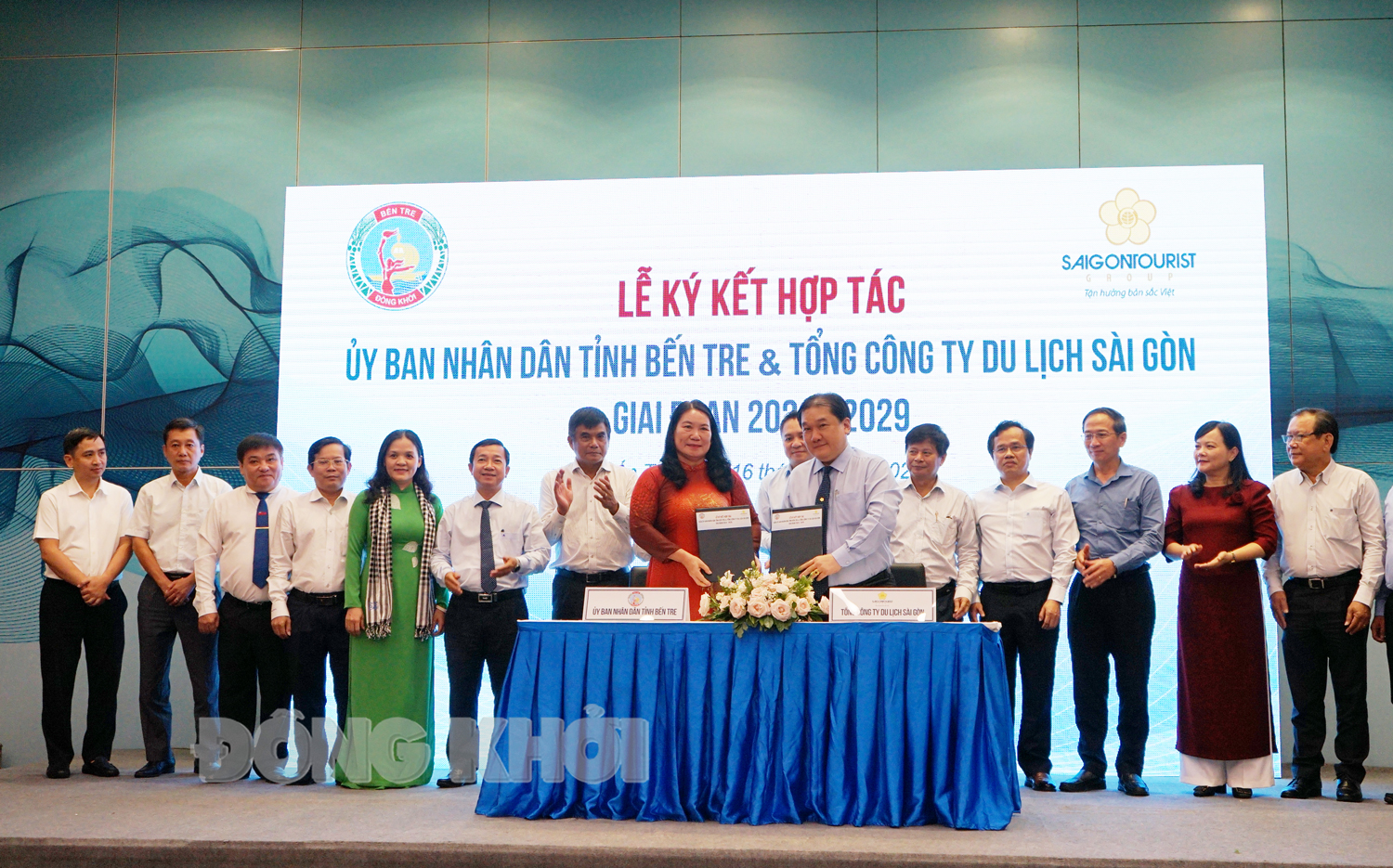 Bến Tre và Tổng công ty Du lịch Sài Gòn ký kết hợp tác phát triển chiến lược - Ảnh 1.