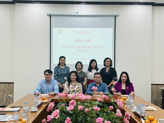 Hội nghị ký giao ước thi đua Khối thi đua 20 năm 2024 - Ảnh 3.