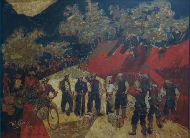 Triển lãm "Đường lên Điện Biên" tại Bảo tàng Mỹ Thuật Việt Nam - Ảnh 2.
