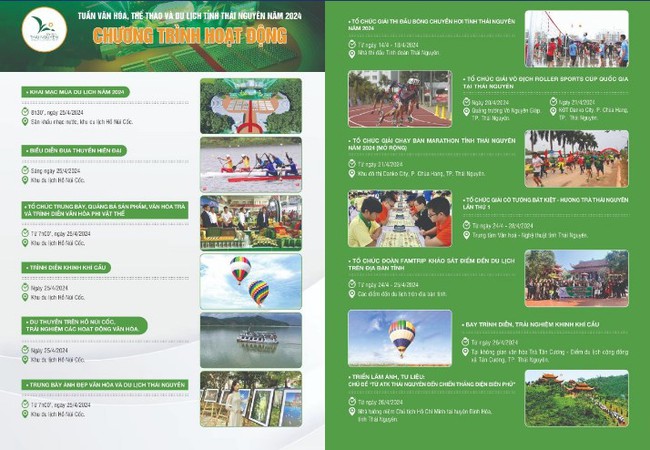 Chương trình “Du lịch Thái Nguyên - Từ trải nghiệm đến trái tim” - Ảnh 1.