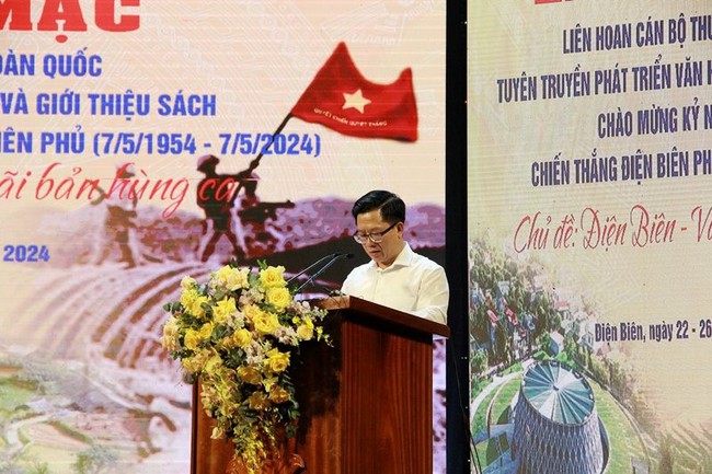 Khai mạc Liên hoan Tuyên truyền phát triển văn hóa đọc và giới thiệu sách năm 2024 - Ảnh 4.