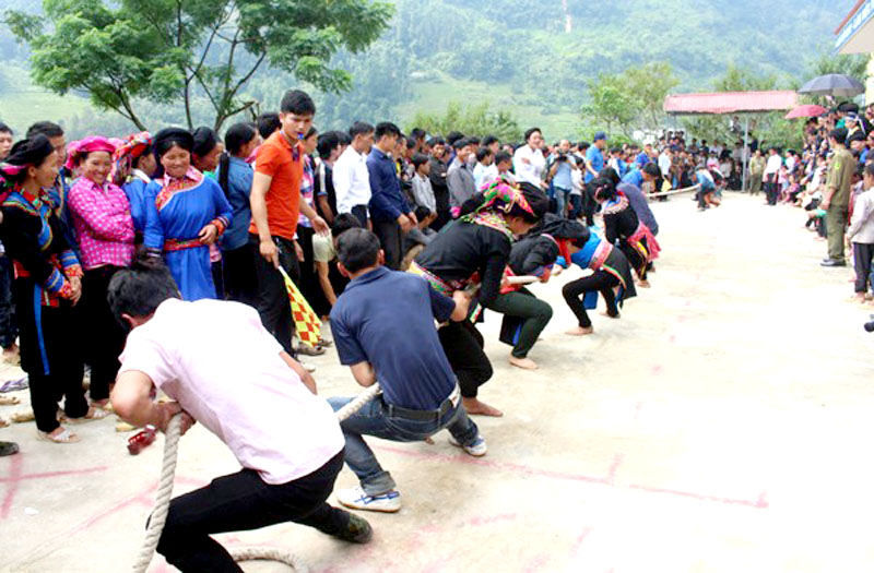 Hà Giang: Bảo tồn các môn thể thao dân tộc - Ảnh 2.