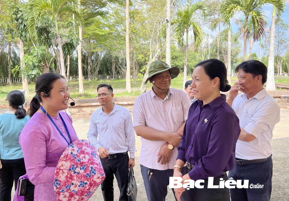 HĐND tỉnh Bạc Liêu khảo sát hoạt động của các di tích lịch sử, văn hóa trên địa bàn tỉnh - Ảnh 1.