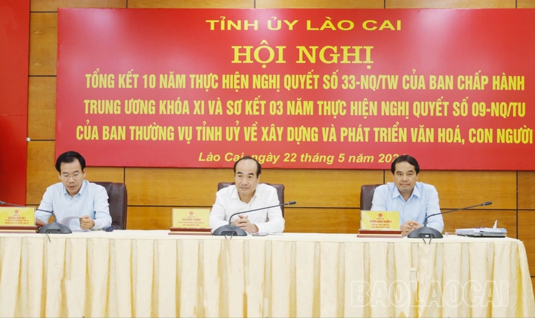Lào Cai đạt nhiều thành tựu trong thực hiện Nghị quyết số 33 và Nghị quyết số 09 về phát triển văn hóa con người - Ảnh 3.