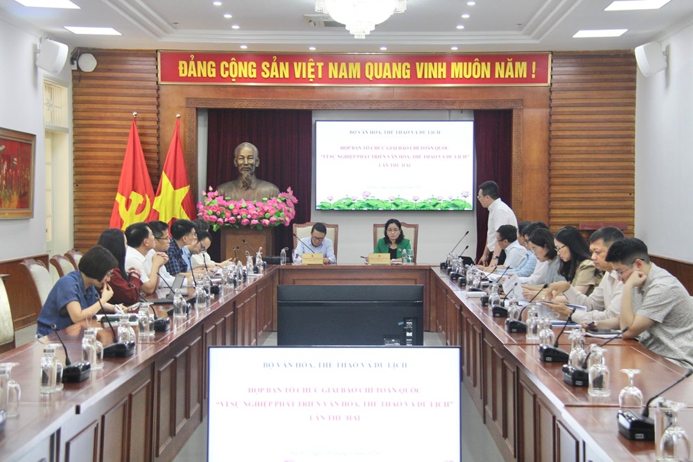 Công bố thể lệ Giải báo chí toàn quốc "Vì sự nghiệp phát triển Văn hóa, Thể thao và Du lịch" lần thứ Hai - Ảnh 2.