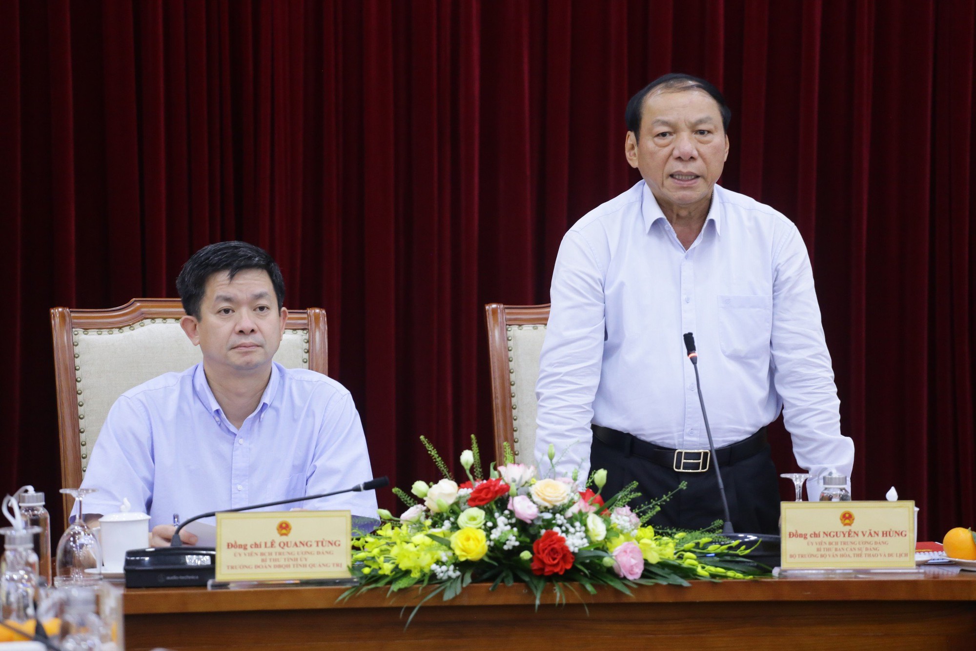 Bộ trưởng Nguyễn Văn Hùng: Biến tiềm năng về văn hóa, truyền thống lịch sử hào hùng của "Vùng đất lửa" Quảng Trị trở thành sản phẩm du lịch đặc sắc, xứng tầm - Ảnh 7.