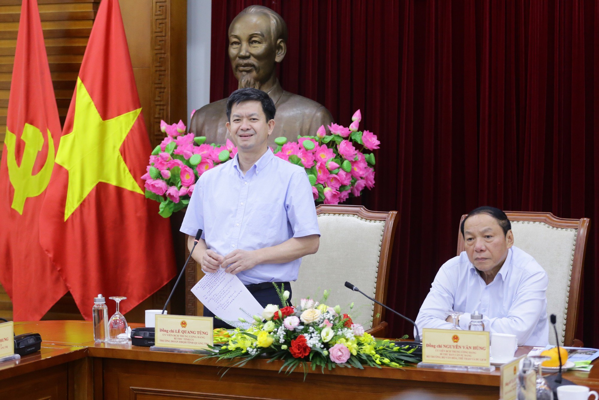 Bộ trưởng Nguyễn Văn Hùng: Biến tiềm năng về văn hóa, truyền thống lịch sử hào hùng của "Vùng đất lửa" Quảng Trị trở thành sản phẩm du lịch đặc sắc, xứng tầm - Ảnh 5.