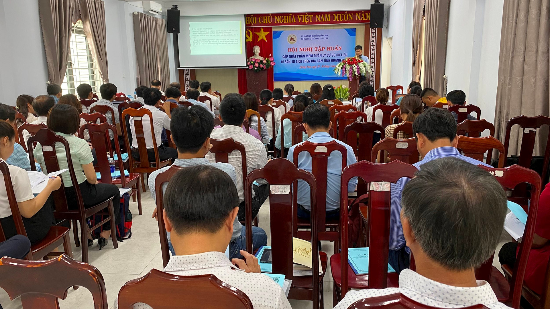 Hội nghị tập huấn cập nhật phần mềm Quản lý cơ sở dữ liệu di sản, di tích - Ảnh 1.