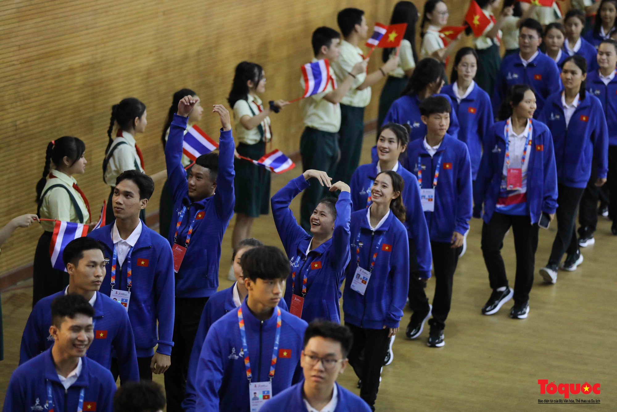 Khai mạc Đại hội Thể thao học sinh Đông Nam Á lần thứ 13: Kết nối cùng tỏa sáng - Ảnh 9.