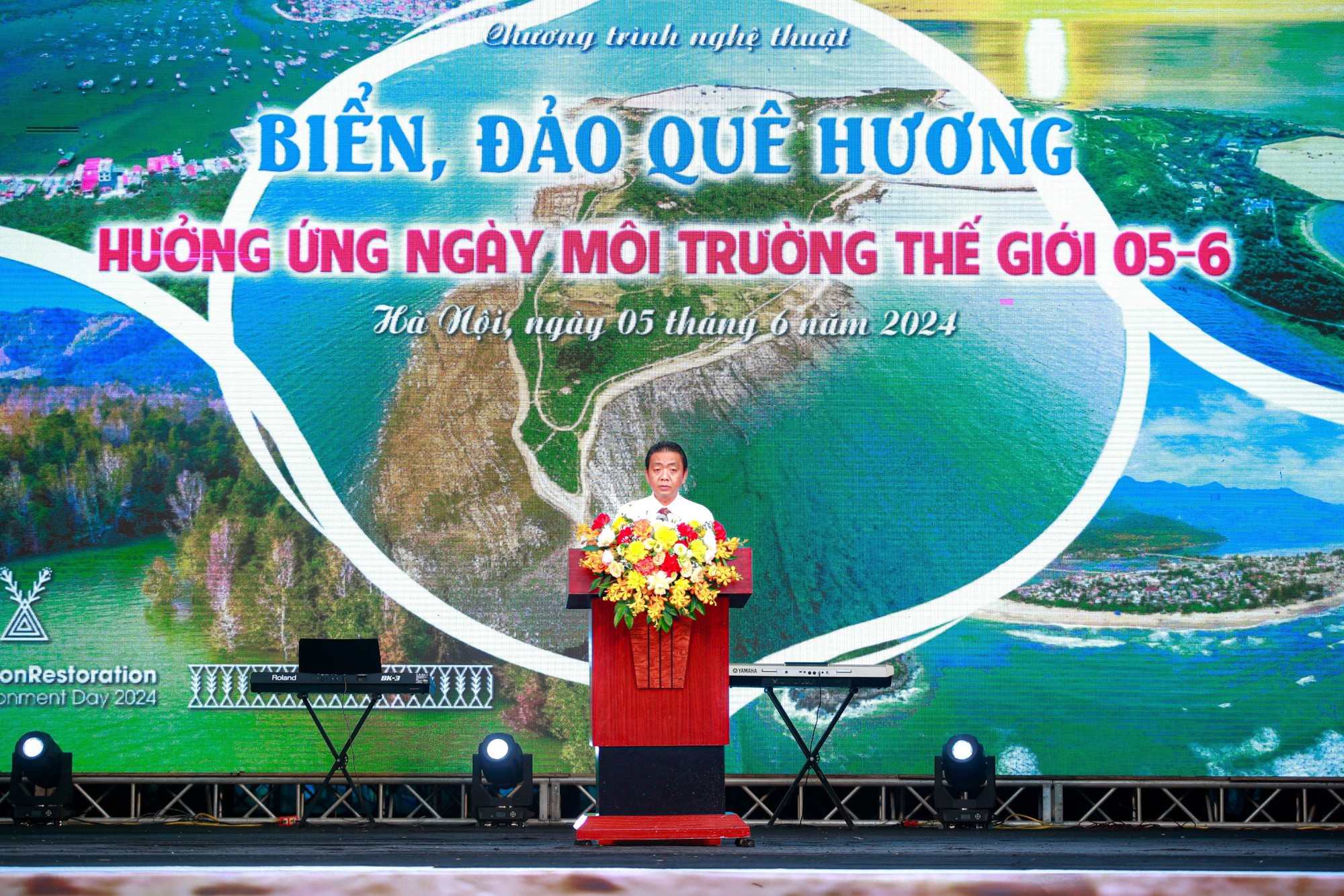 Chương trình "Biển, Đảo quê hương" hưởng ứng Ngày Môi trường thế giới - Ảnh 1.