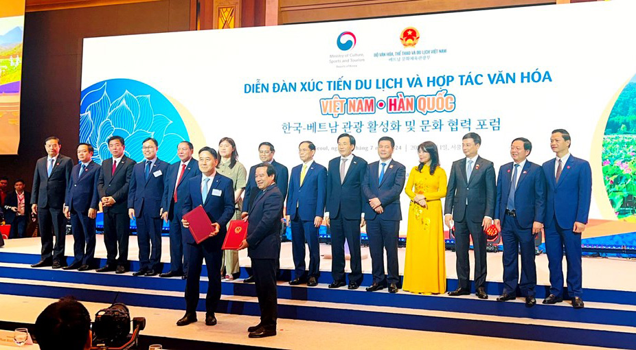 Việt Nam và Hàn Quốc ký kết hợp tác xúc tiến du lịch giai đoạn 2025 - 2026 - Ảnh 1.