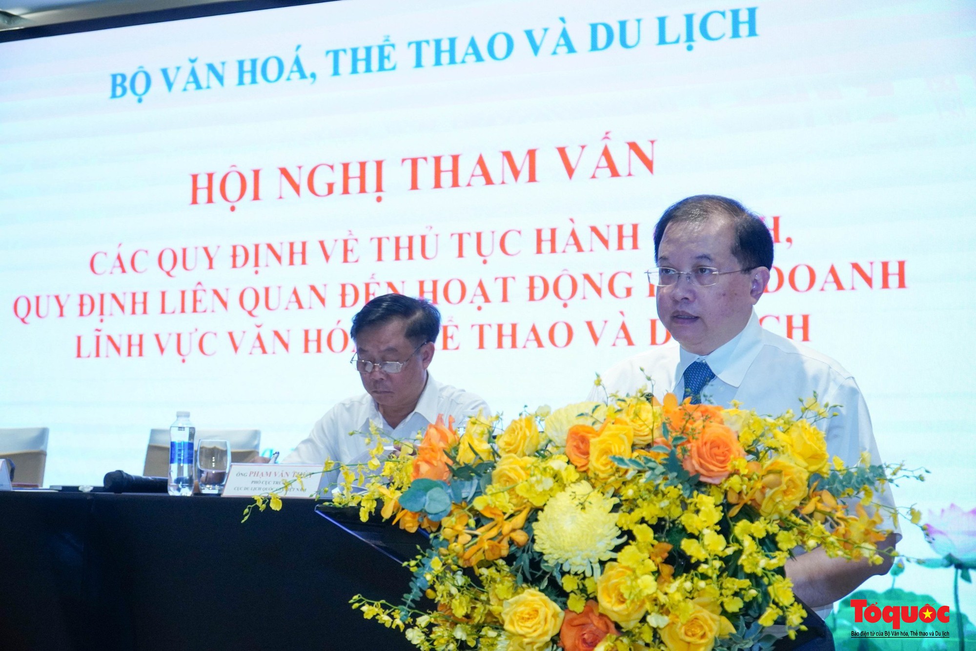 Khai mạc hội nghị tham vấn các quy định trong hoạt động kinh doanh lĩnh vực VHTTDL - Ảnh 2.