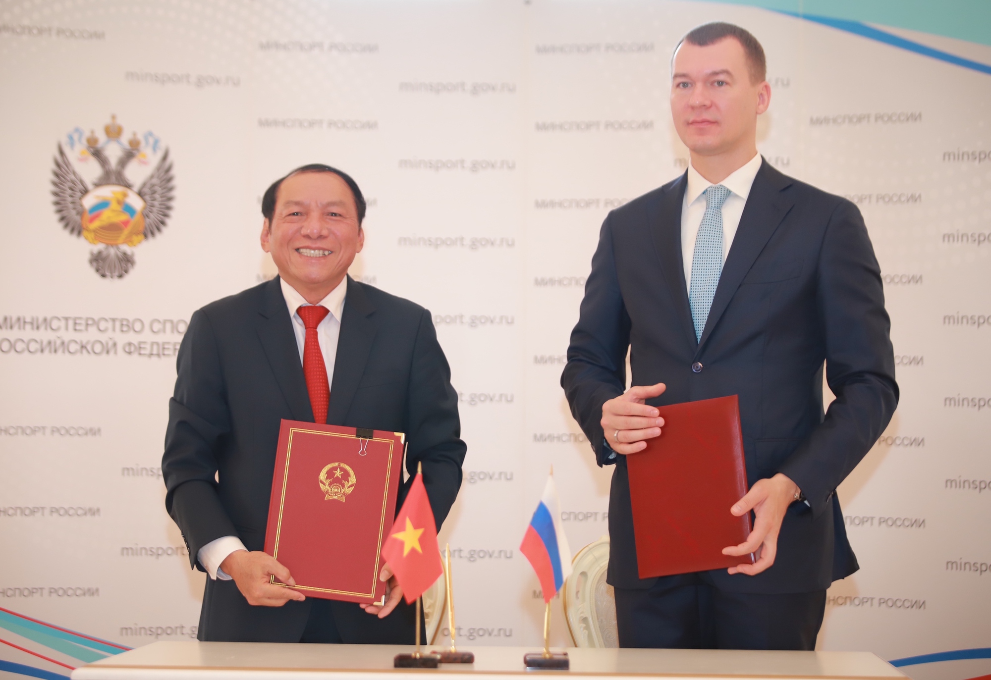 Bộ trưởng Nguyễn Văn Hùng: Đẩy mạnh hợp tác thể thao Việt Nam - Nga theo hướng có trọng tâm, trọng điểm, cùng phát triển - Ảnh 7.