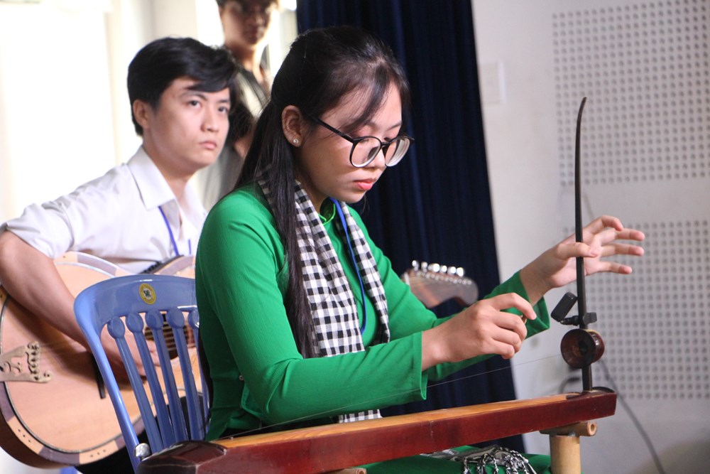 Kỳ thi năng khiếu Trường ĐH Văn hóa TP.HCM: Đa sắc màu, đậm chất vùng miền - Ảnh 6.