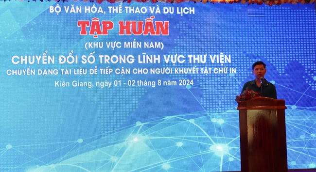 Bế mạc Tập huấn chuyển đổi số trong lĩnh vực thư viện khu vực miền Nam - Ảnh 11.