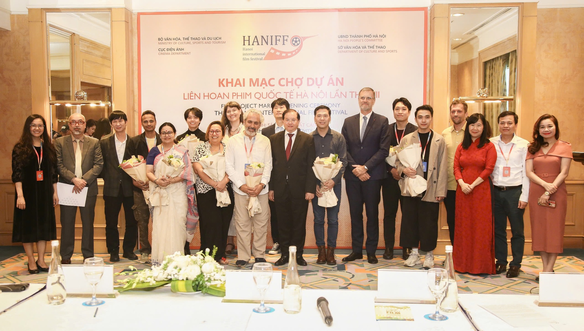 Khai mạc Chợ Dự án Liên hoan phim quốc tế Hà Nội lần thứ VII - Ảnh 1.