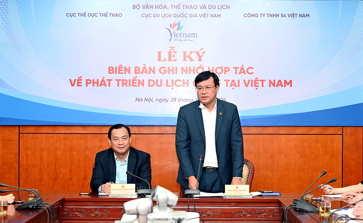 Cục Du lịch Quốc gia Việt Nam ký kết hợp tác phát triển du lịch Golf tại Việt Nam - Ảnh 4.