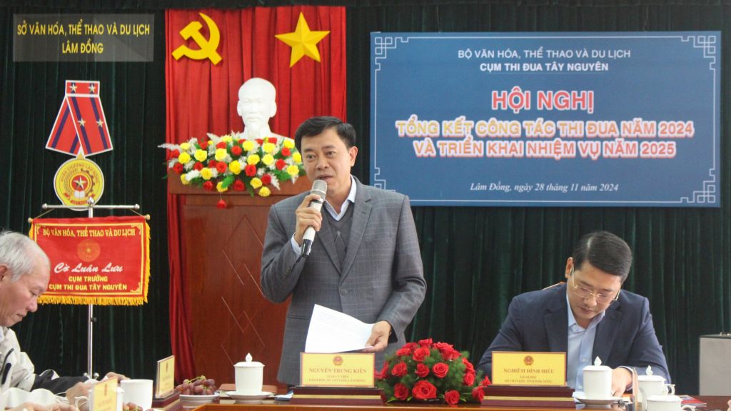 Sở Văn hóa, Thể thao và Du lịch Lâm Đồng dẫn đầu Cụm thi đua Tây Nguyên - Ảnh 2.