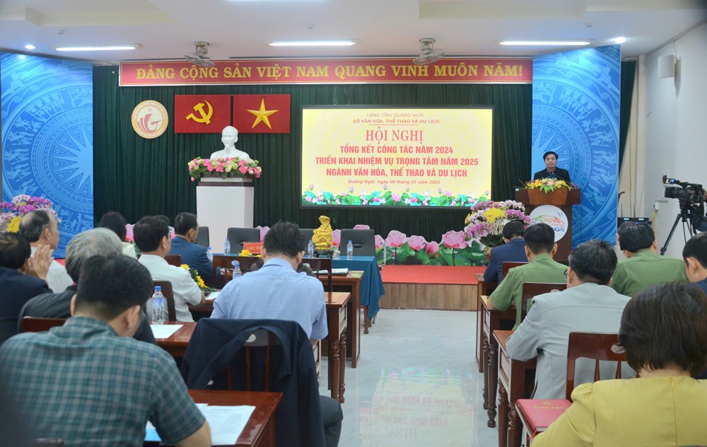 Ngành VHTTDL Quảng Ngãi: “Kỷ cương, trách nhiệm, tăng tốc, bứt phá” - Ảnh 1.